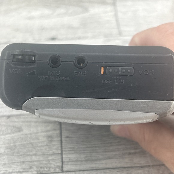 Sony TCM-20DV Clear Voice VOR Cassette Voice Tape Recorder Speaker Tested Works - Picture 9 of 10